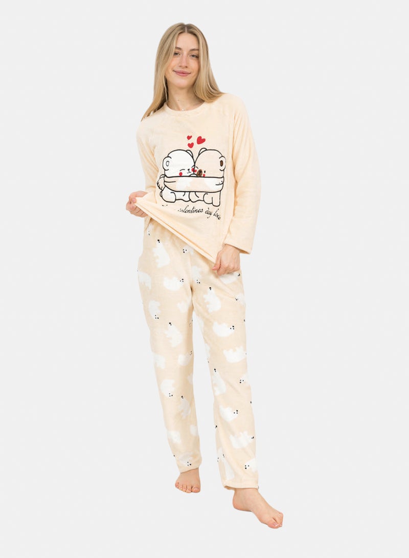 Elegant Polar PJ -Happy Valentine's Day my Teddy Love - Image 3